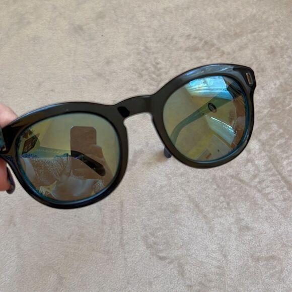 *Marc Jacobs* Iridescent Blue Black Sunnies main image 4